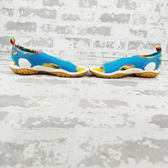 New Keen Kids Knotch River Open Toe Sandals A537 - Picture 7 of 11